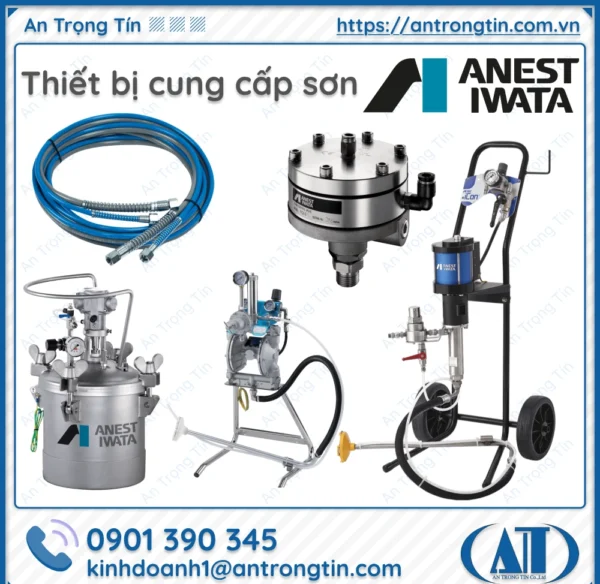 Súng phun sơn Anest Iwata - Hình ảnh 5