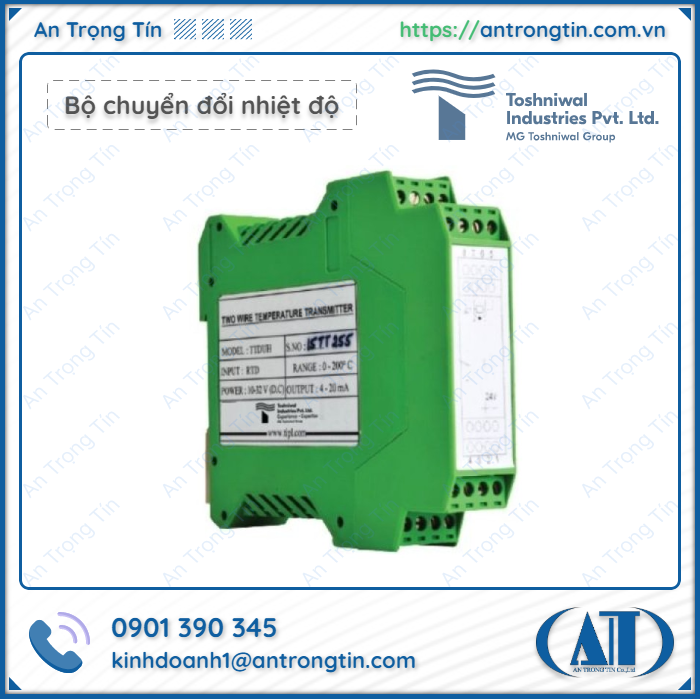 Bộ chuyển đổi nhiệt độ Toshniwal