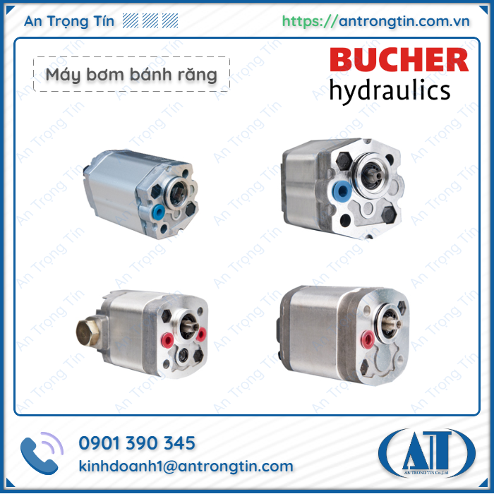 Máy bơm bánh răng Series AP BUCHER Hydraulics