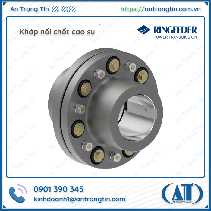 Khớp nối chốt cao su Ringfeder RLP