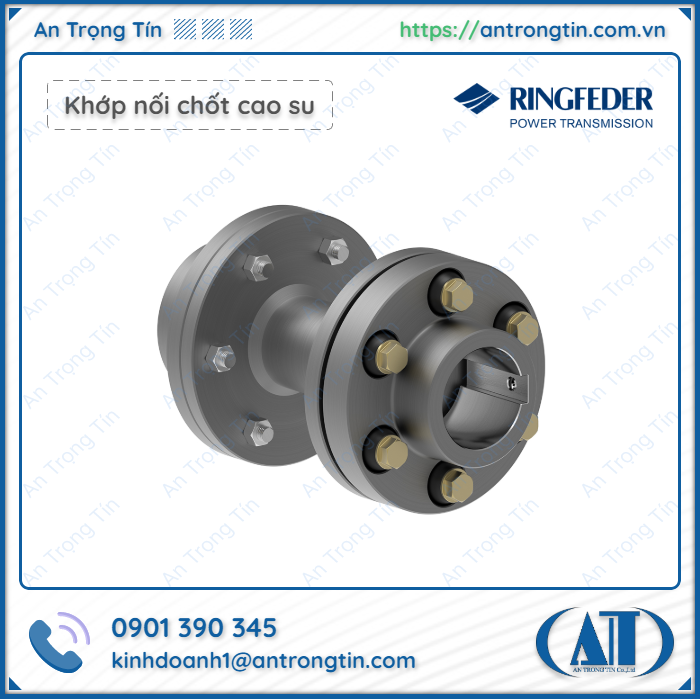 Khớp nối chốt cao su Ringfeder RLP