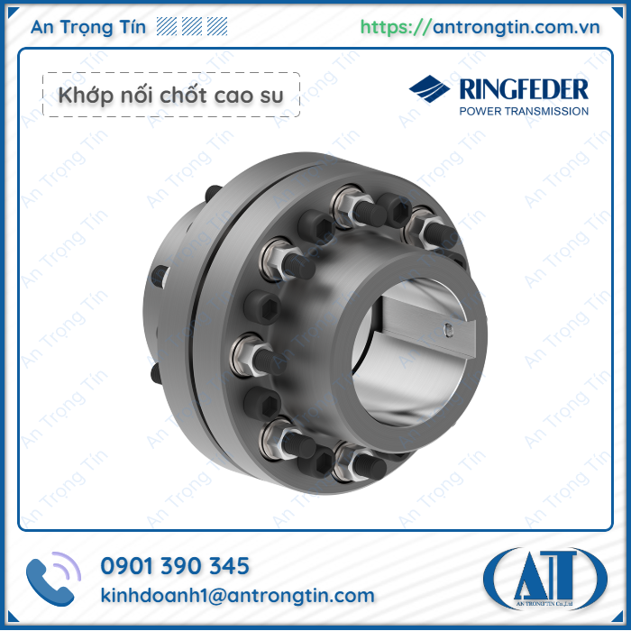 Khớp nối chốt cao su Ringfeder RLP