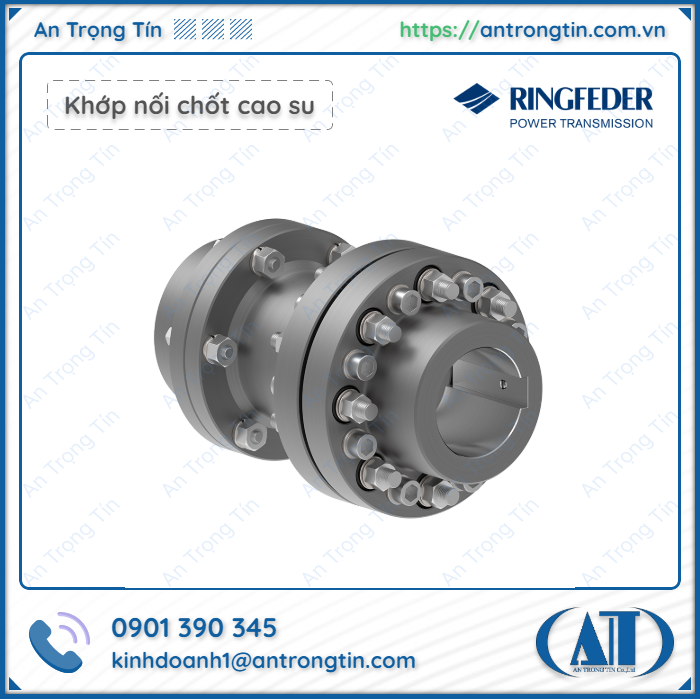 Khớp nối chốt cao su Ringfeder RLP