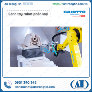 Cánh tay robot phân loại sứ vệ sinh Gaiotto Automation