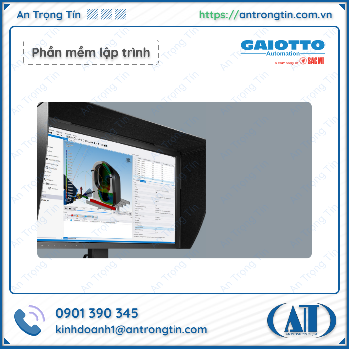 Súng phun áp suất thấp Gaiotto Automation