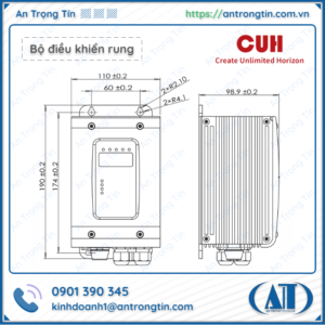 Bộ điều áp phễu rung CUH SDVC21-LP