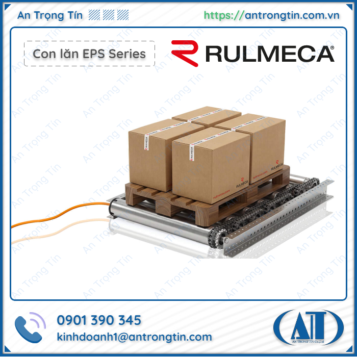 Con lăn điện Rulmeca Pallet EPS 48Volt