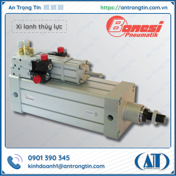 Xi lanh thủy lực khí nén Bonesi UI Series