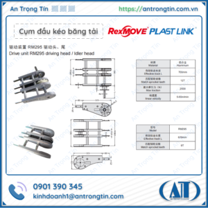 Cụm truyền động băng tải RexMOVE Plast Link