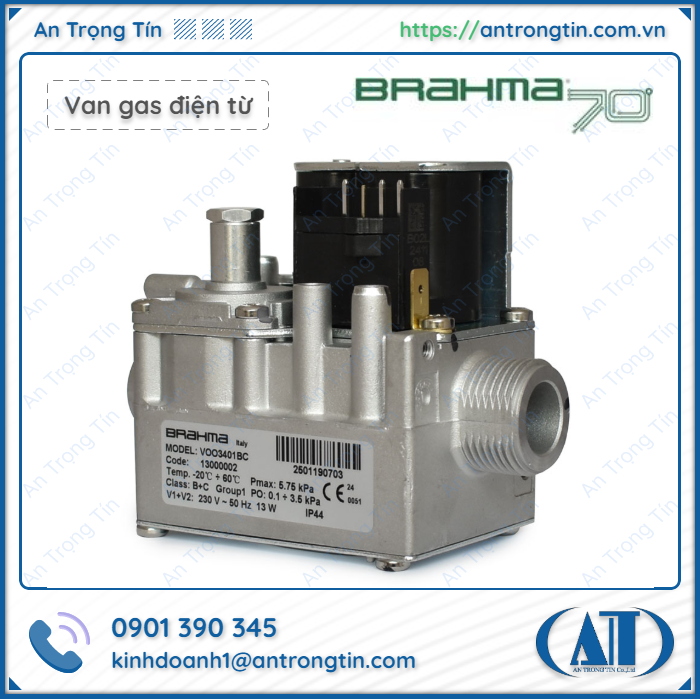 Van điện từ Brahma EG12