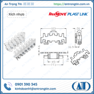 Xích tải nhựa Flexible Chain RexMOVE